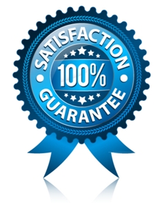 100% Satisfaction Guarantee seal